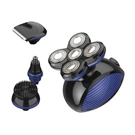 Happyyami 5-in-1 Electric Trimmer for Men USB Rechargeable Mini Shaving Razor Compact Hair Removal Machine Beard and Nose Hair Trimmer Lightweight and Portable