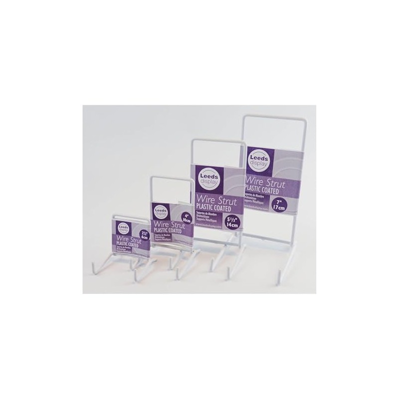 Leeds Display : ST03WL : Wire Strut Stand : White