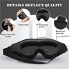 Eye Mask for Sleeping Light Blocking,Side Sleeper Women Men, 3D