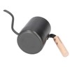 Black Stainless Steel Long Spout Drip Kettle Gooseneck Pour Over
