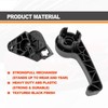 Hood Release Handle with Mounting Bracket, Compatible with 2013-2020 Ford