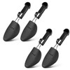 VASANA 2 Pairs Adjustable Plastic Shoe Tree Lightweight Shoe Stretchers