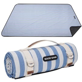 Mantas de picnic para exteriores, impermeables, extra grandes, tapete de playa, sin arena, plegable con correa de transporte, manta de camping portátil, manta de parque para césped, senderismo,