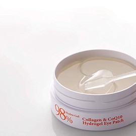 [PETITFEE] Collagen  Co Q10 Hydrogel Eye Patch 60 pcs(30 pairs)  wrinkles,moisture  Korean Cosmetics                                                  