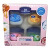 4 Bálsamos Frutales Labios Hidratante Tipo Vaselina Mini