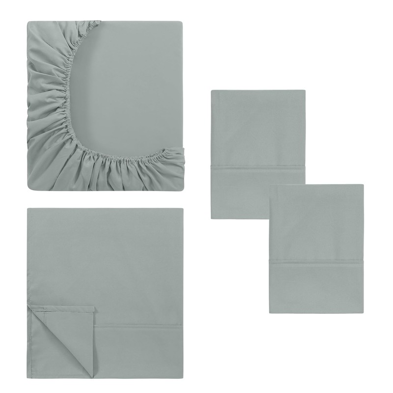 Modern Threads Soft Microfiber Solid Sheets - Luxurious Microfiber Bed