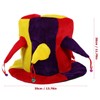 NOLITOY Clown Hat Medieval Hat Crazy Funny Clown Costume Circus