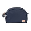 Béaba, Geneve Waterproof Fabric Toiletry Bag 2 Inside Pockets Dark