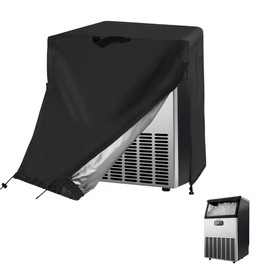 Guisong Commercial Ice Maker Machine Cover for 100lb Under Counter Ice Maker,48 Inch Waterproof Industrial Icecream Machine Cover for Large Equipment for Home(16" W x 18" D x 31" H)