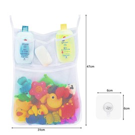 LEMONSTONE Toy Net Bathtub, Bath Toy Storage, Bath Net for Toys, Net Bath Toy, Bath Net for Toys