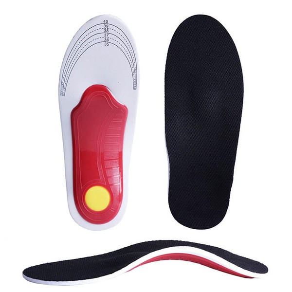 RGA Orthotic Insoles for Arches - Unisex - Daily Use for Flat Feet, Plantar Fasciitis, Feet, Heel Pain
