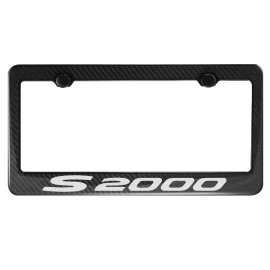 MVP Carbon Fiber License Plate Frame for S2000 (Fit Front Only)