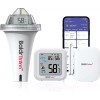 BaldrTherm WiFi 게이트웨이가 있는 BaldrTherm 스마트 풀 온도계 IPX7 방수