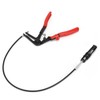 Flexible Wire Hose Clamp Plier Steel RustProof Red Black Automobile