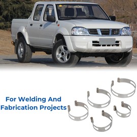5PCS Exhaust Pipe Tacking Band For Tig Welding Fabrication 2" 2.5" 3" 3.5" 4"