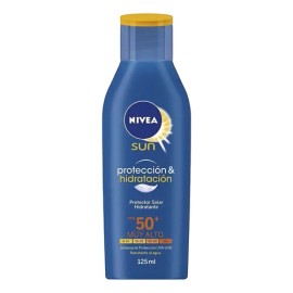 Nivea Sun Hidratación FPS50 125ml  Moisturizing Sunscreen SPF50 125ml                                                                                 