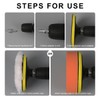 JUSTTOP 11PCS 3 Inch Car Foam Drill Polishing Pad Kit,