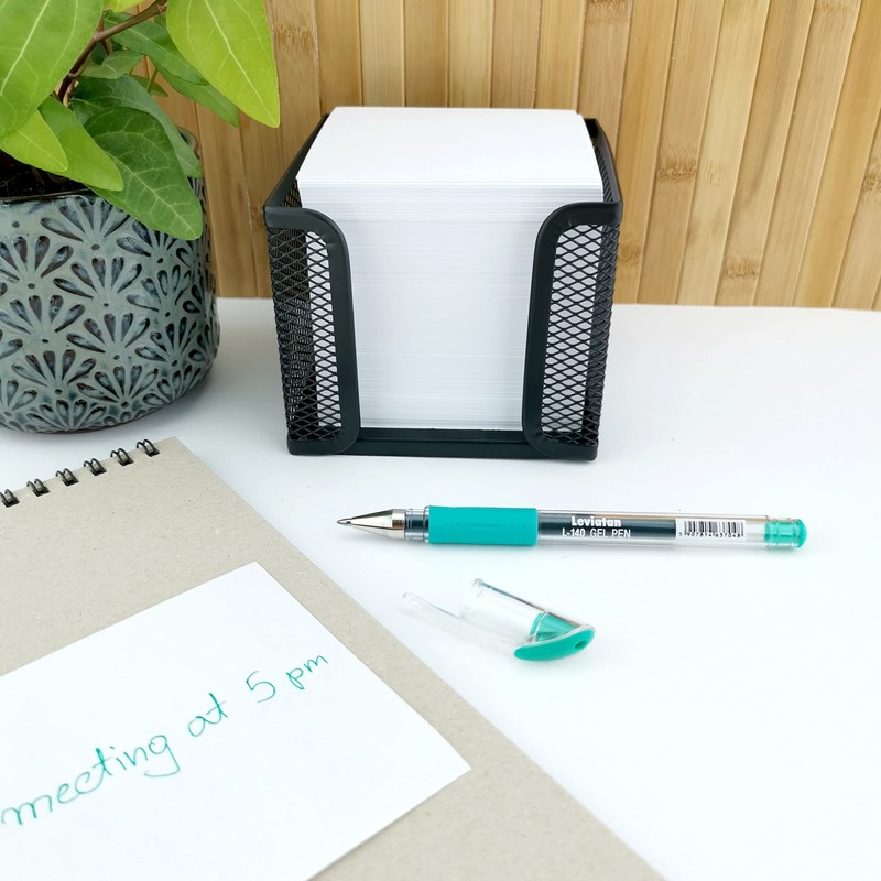 D.RECT Note Block 85x85x80mm Notepad Replacement Paper for Note Box,