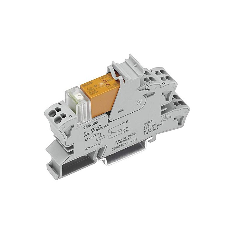 WAGO 788-516 Relay Module Rated Voltage: 230 V/AC Switching Current