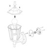 Eglo Laterna 4 Base Light Die-Cast Aluminium