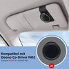COCASES Holder Compatible with Ooono Co-Driver No2, Leather Sun Visor