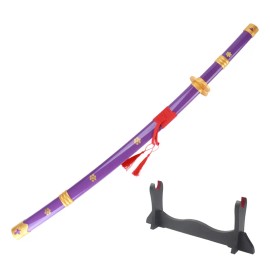 Stock Anime Swords Katana Not Sharp Equipped with Sword HolderColor: Enma