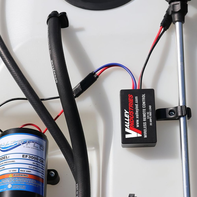 Valley Industries12V Wireless Remote Control - 100ft Range, 20 Amp