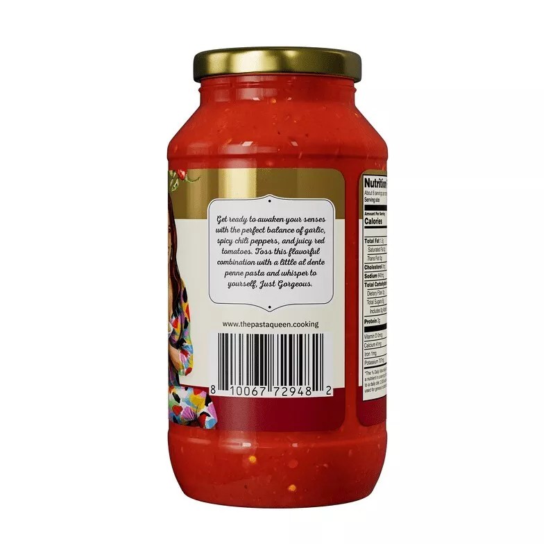 The Pasta Queen Arrabbiata Sauce, 24 oz Jar