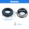 X AUTOHAUX 2Pcs Front 4x4 4WD Locking Hub Actuator for