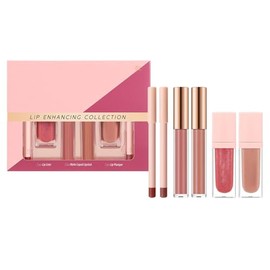Maquillaje de Brillo Labial | Maquillaje Mate de Larga Duración con Efecto Secado Rápido,Kit de 6 Barra de Labios para Jóvenes en Citas, Fiestas, Cumpleaños y Ocasiones Especiales