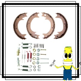 OASB Parking Emergency Brake Shoe Hardware Kit for Lexus RX350 2010-2015 built in USA