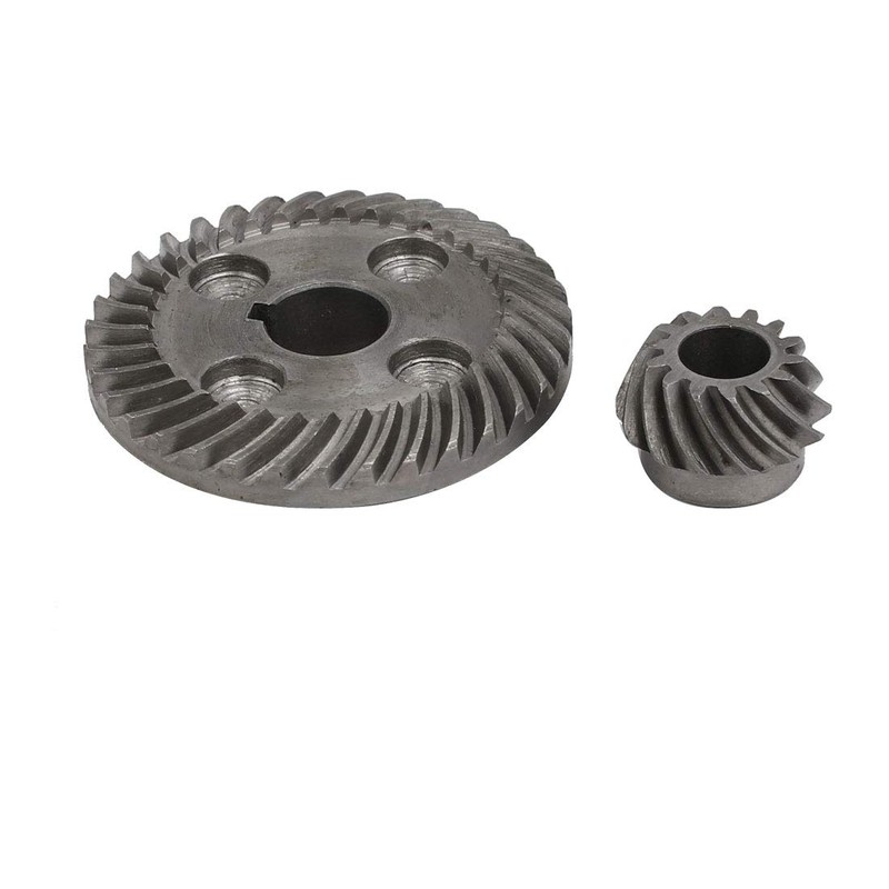 sourcing map Spiral Bevel Gears Set of 3 Bevel Gears