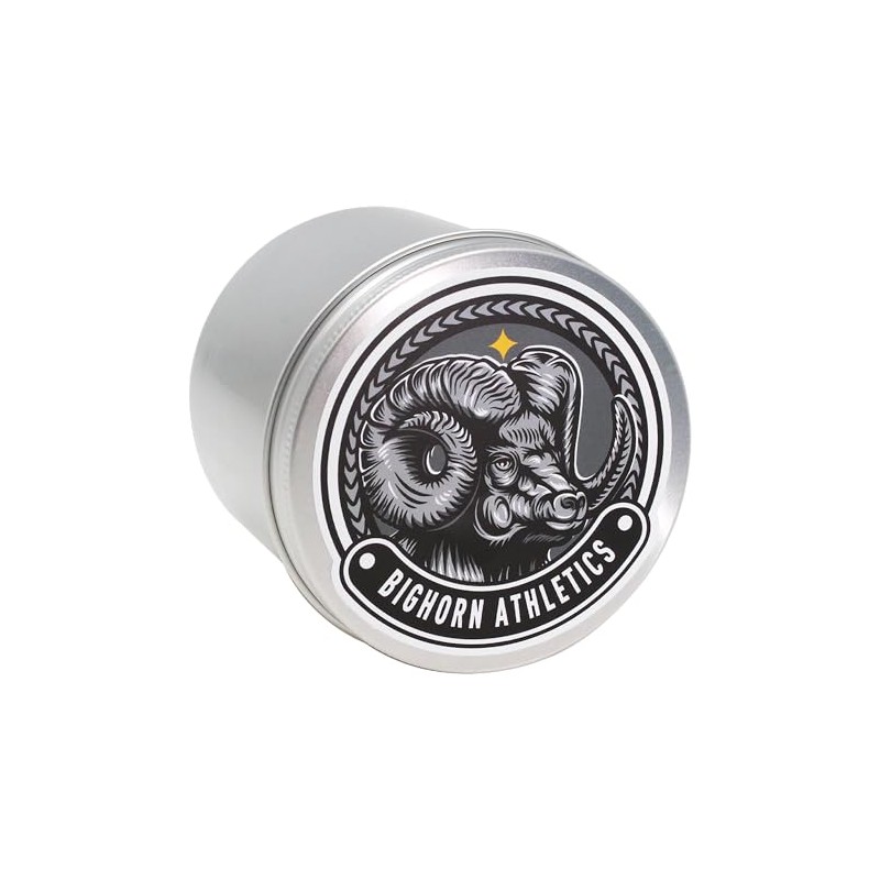 Bighorn Athletics Silver Tin Can Holder, Medium | Holds 8-rolls