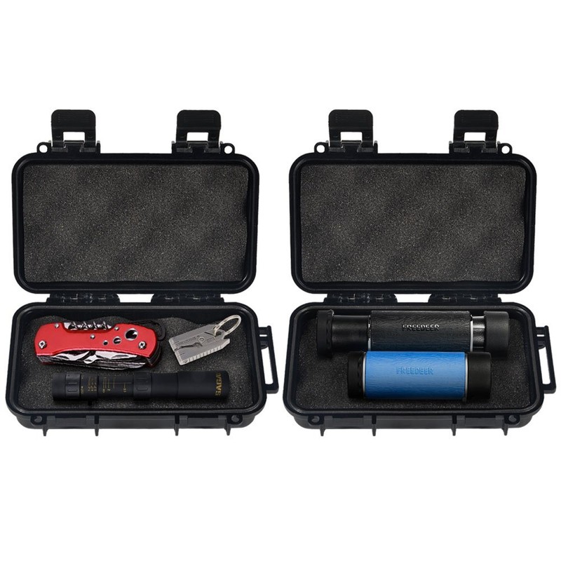 Qii Lu Anti-Pressure Container Box Waterproof Plastic Box Shockproof Dry