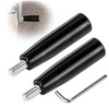 ITSOGOO Pack of 2 M8 x 63 mm Black Bakelite