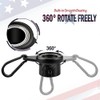 BonyTek Flagpole Ring Set with Bearings, Aluminum Alloy Flag Pole