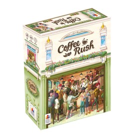 Asmodee - Coffee Rush - Board Game, 2-4 Players, 8+ Years, Italian Edition