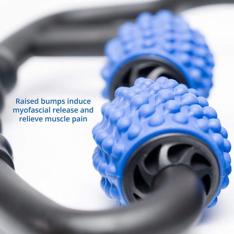 Body Back Trigger Point Pressure Roller Massager for Forearm, Elbow,
