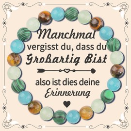 QianSiLi Beautiful gifts for women, bracelet women's beads, elephant, birthday gift for women, gift for girlfriend, best friend, grandma, sister, aunt, mum, colleague, mother-in-law, bff, Pietra Pink,