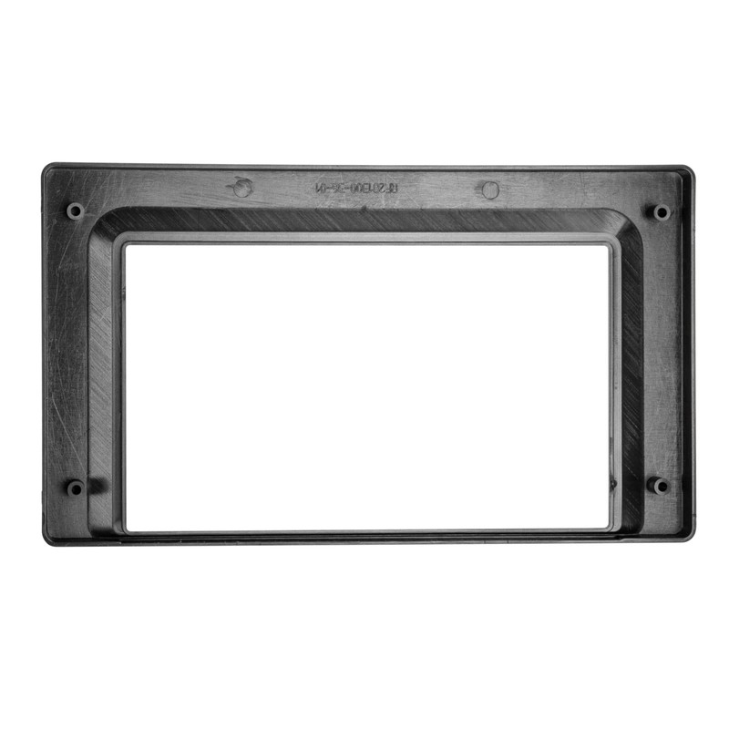 Mounting frame for double DIN car radio in Toyota Aygo