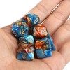 GWHOLE 7 PCS Polyhedral Dice Set Dungeons and Dragons Table