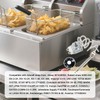 Millivolt Thermostat Control for Gas Deep Fryer with 3/8" MPT