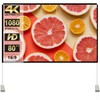 Projector Screen with Stand 80 inch Portable Projection Screen 16:9