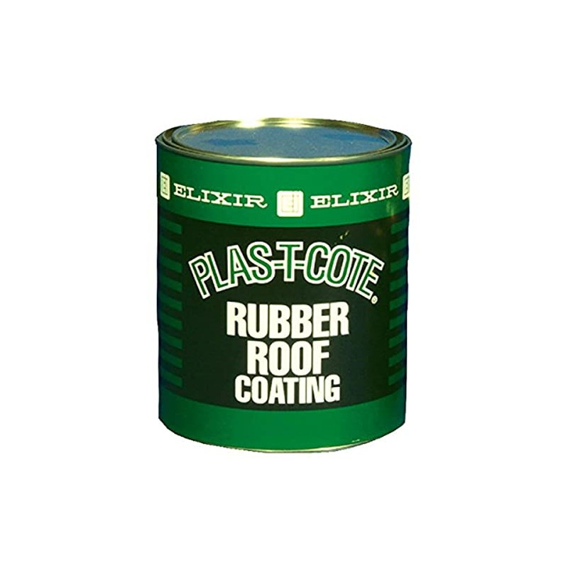 DEHCO 46032 White Rubber Roof Coat - 1 Quart