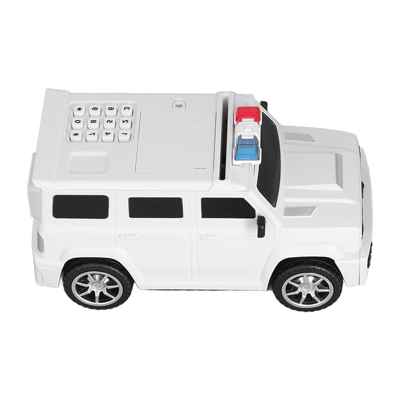 Car Bank Automatic Fingerprint Password Money Rolling Cash Coin Car