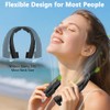 Enituo Portable Neck Fan - Hands-Free, Rechargeable, 6 Speeds