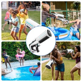 Electric Water Gun pistol High Capacity High Powered Squirt Gun for Summer