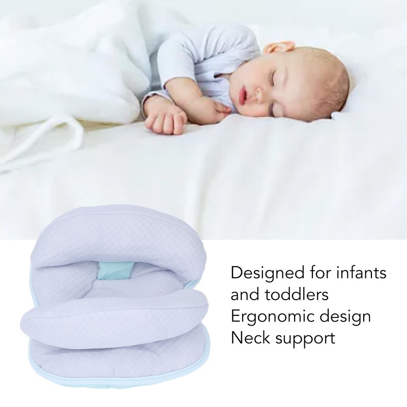 Baby Head Neck Support Pillow Prevent Flat Head Adjustable Breathable