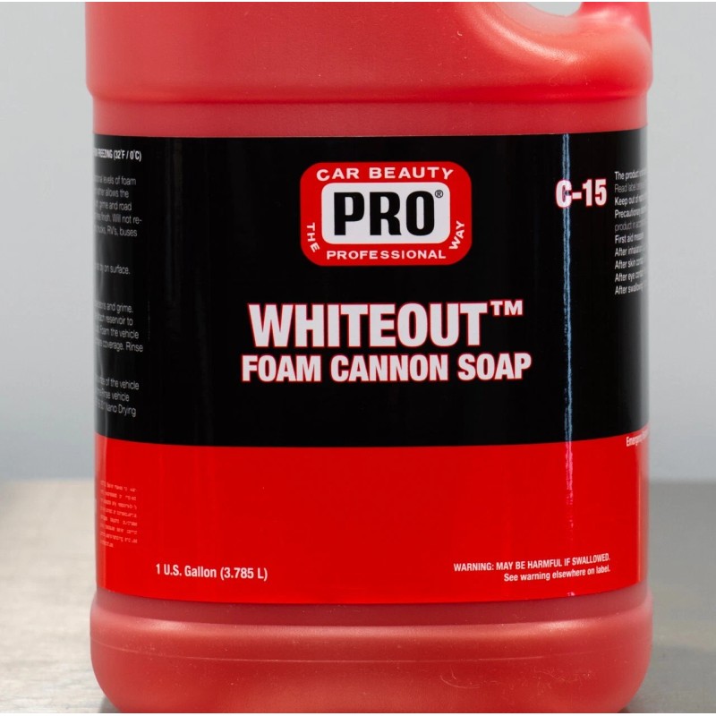 PRO WHITEOUT Foam Cannon Soap 1 Gallon | PH Neutral