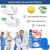 Zikenis Grinding Splint for Night, 2 Sizes, 4 Mouldable Mouth
